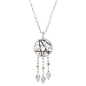 Sterling Silver Diamonelle Tassel Pendant